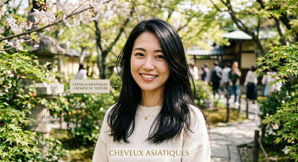 cheveux asiatiques