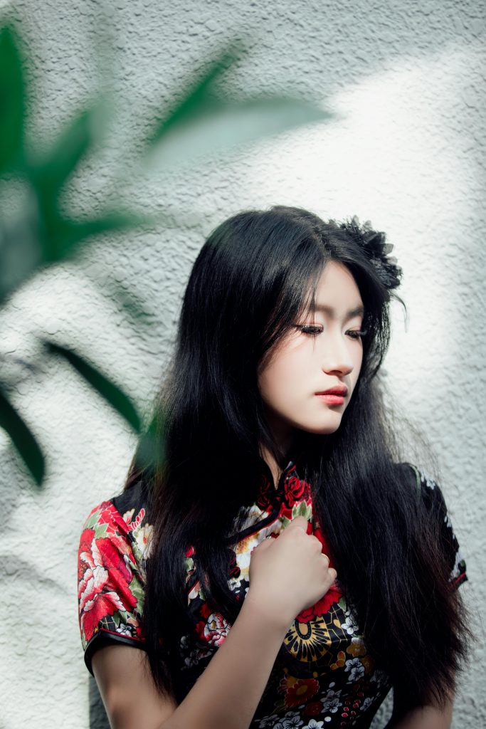 cheveux asiatiques